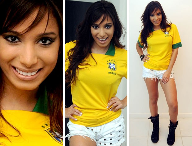 roupa da copa 2014 Vestir se na Moda para a Copa do Mundo em 2014 – Tendências, Modelos e Fotos.