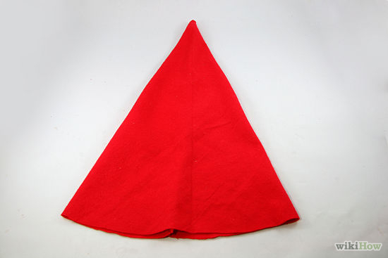 Passo 6 gorro papai noel passo 6 Gorro de Papai Noel Feito de Artesanato Material Usado e Como Fazer