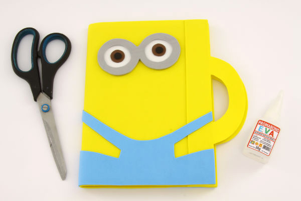 1x1.trans Como Fazer Capa de Caderno dos Minions   Passo a Passo