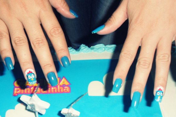 DECORAÇÃO DE UNHAS GALINHA PINTADINHA - PASSO A PASSO